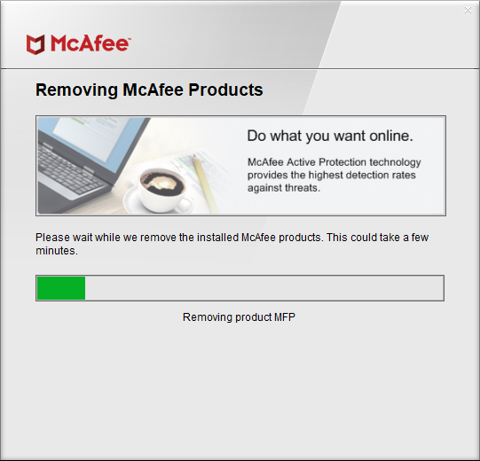 McAfee 삭제 방법11