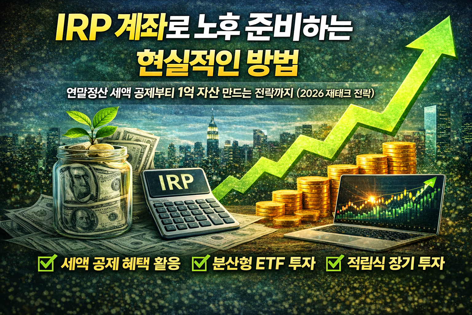 IRP 계좌로 노후 준비하는 현실적인 방법 관련 이미지
