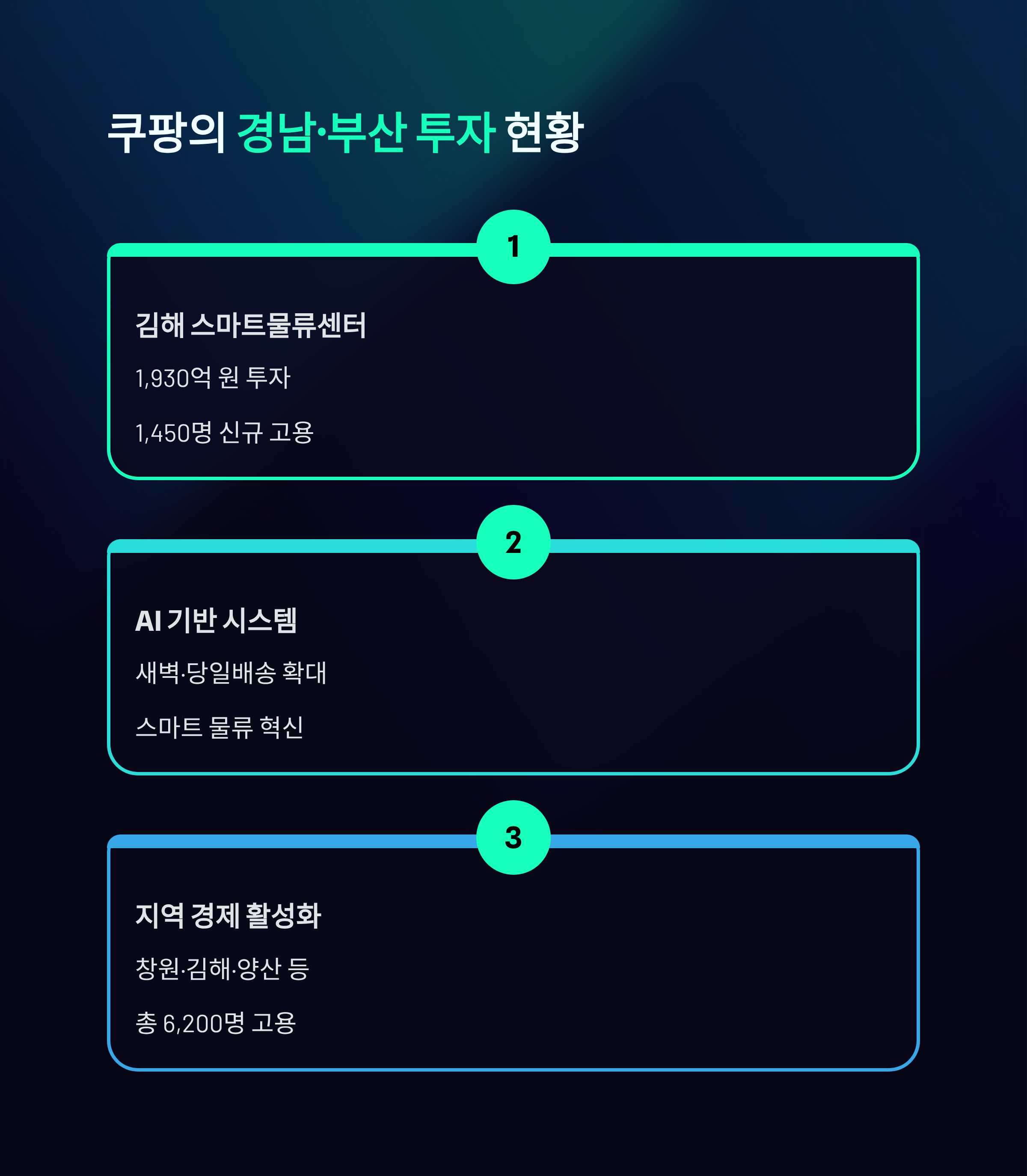 부산 쿠팡 물류센터