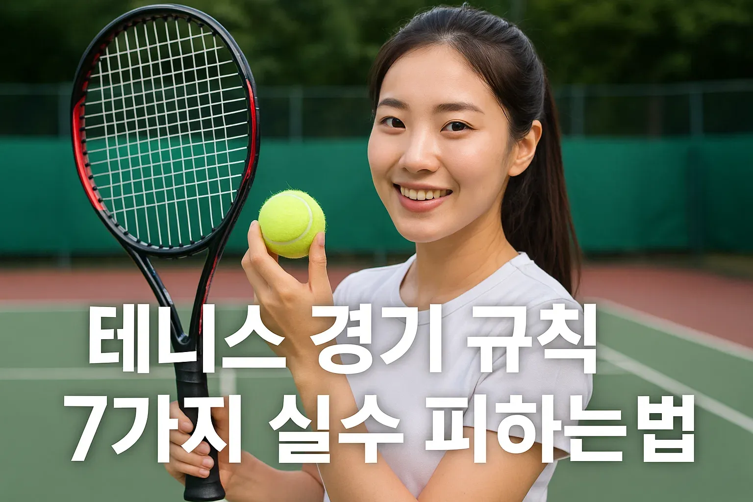 테니스 경기 규칙 7가지 실수 피하는 법_썸네일