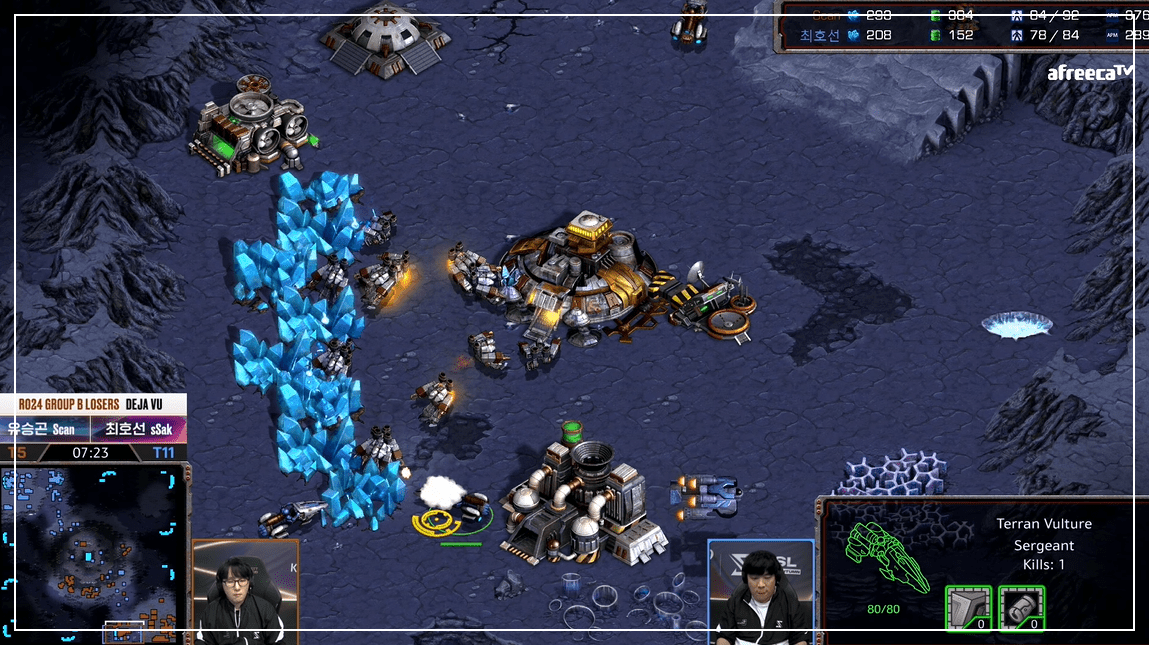 SSL 24강 B조 패자전 벌처견제