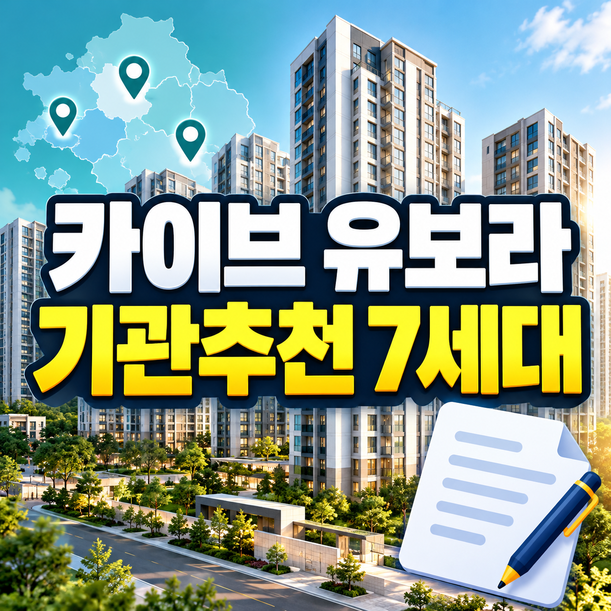 카이브 유보라 기관추천 7세대|서울·경기 거주자도 신청할 수 있을까