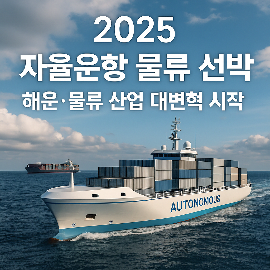 2025 자율운항 물류 선박