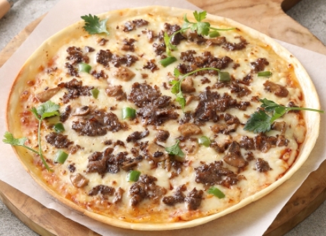 한국 음식-불고기 피자