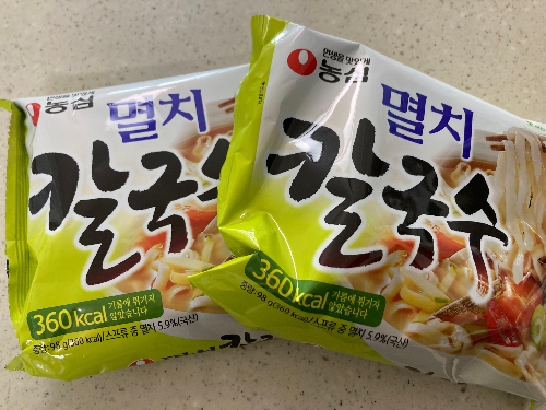 농심 멸치칼국수 순두부 칼국수 레시피