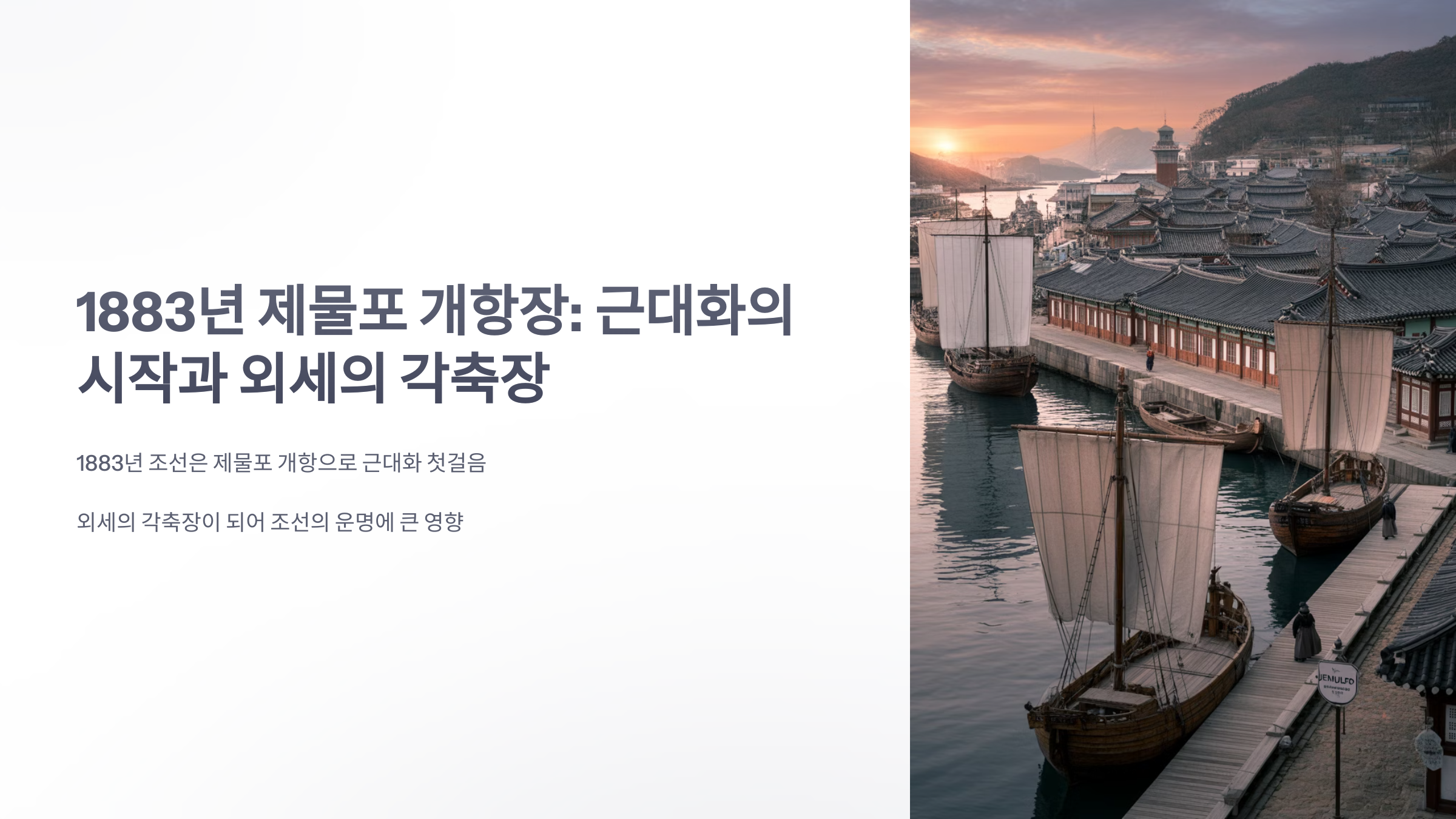 참조-1883-제물포개항장-1