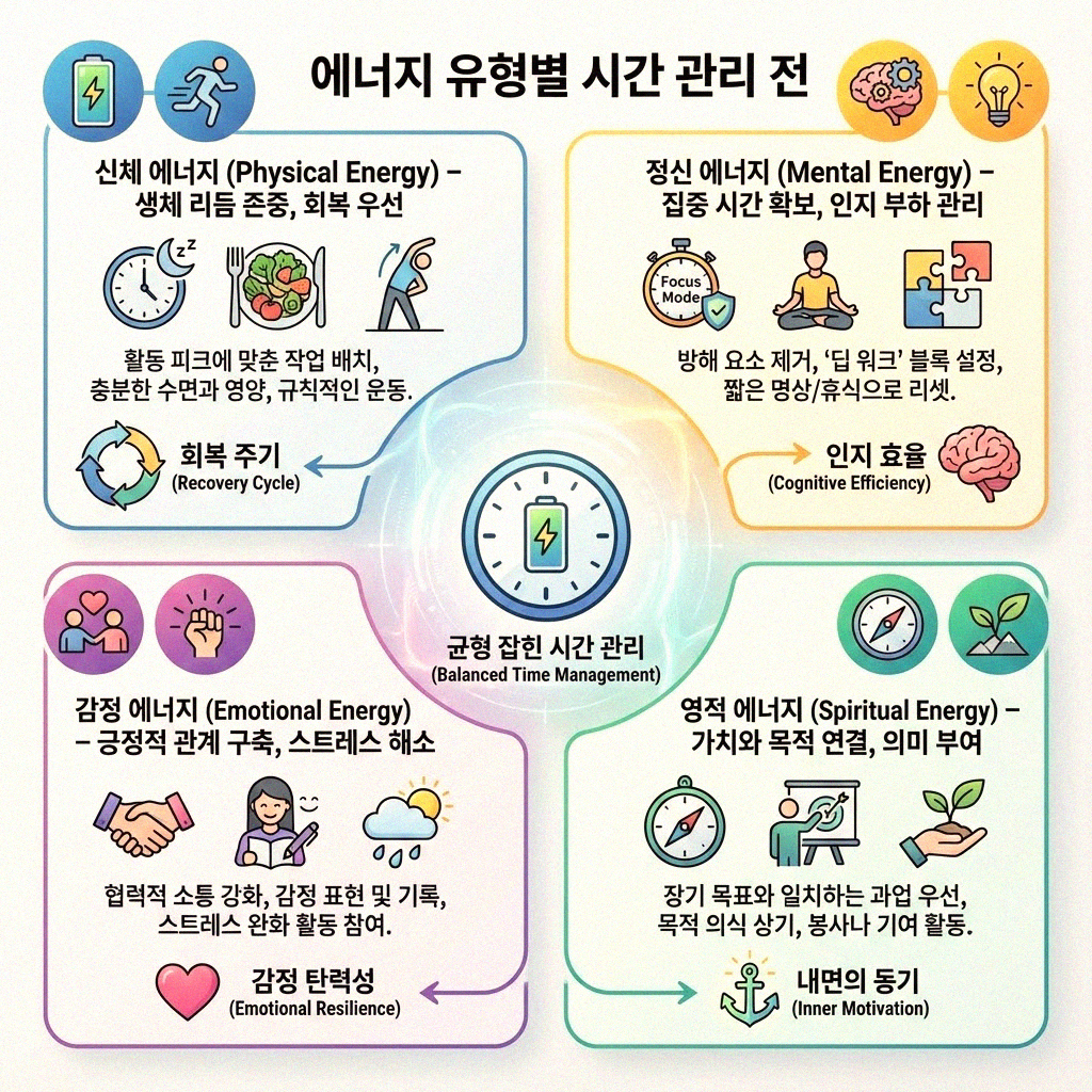 하루 에너지 분배 당신만 모르는 마법 같은 요령