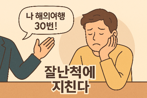 잘난척하는 사람들 심리와 대처법