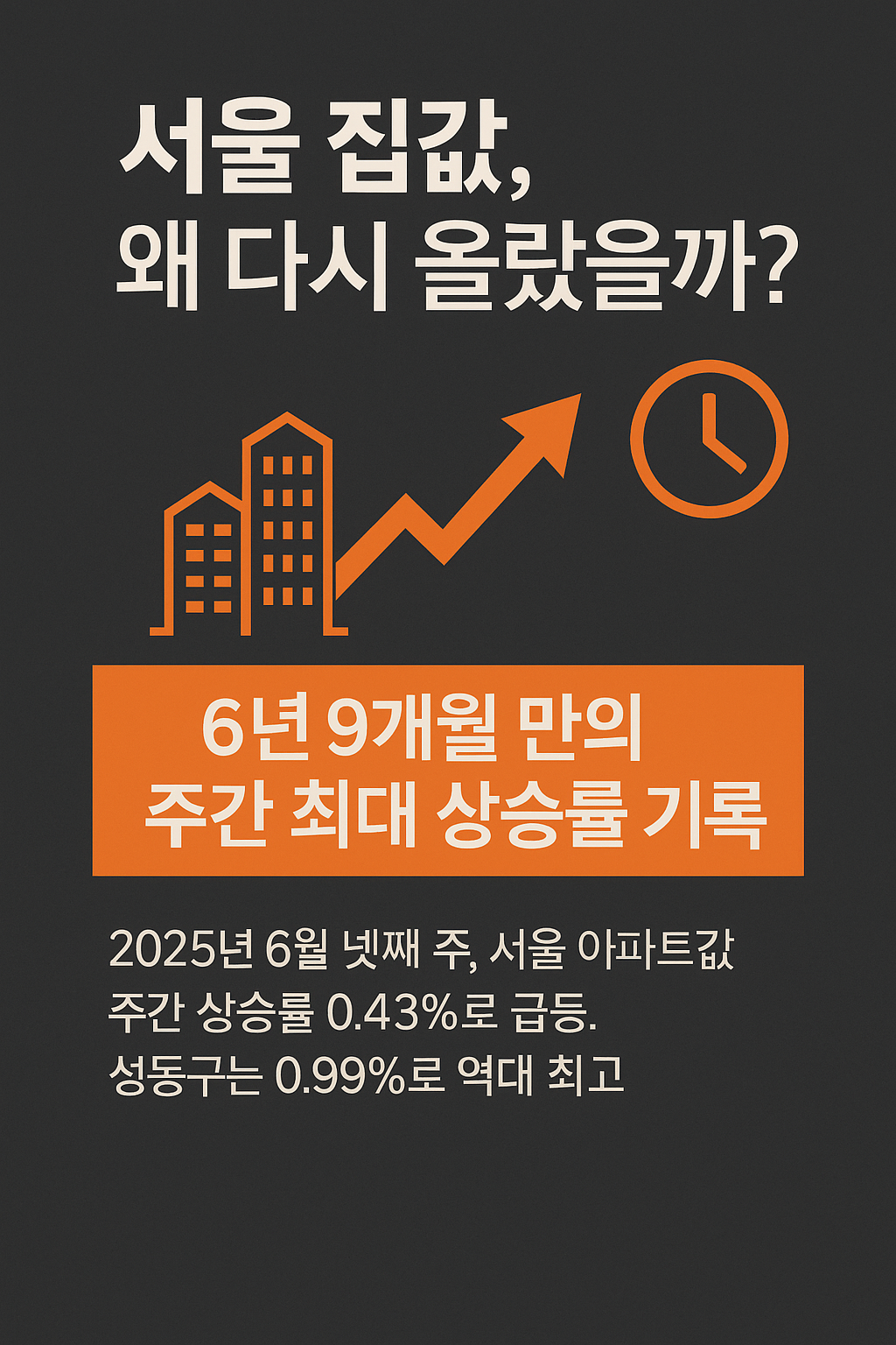 서울 집값 주간 상승률 최대 기록 카드뉴스