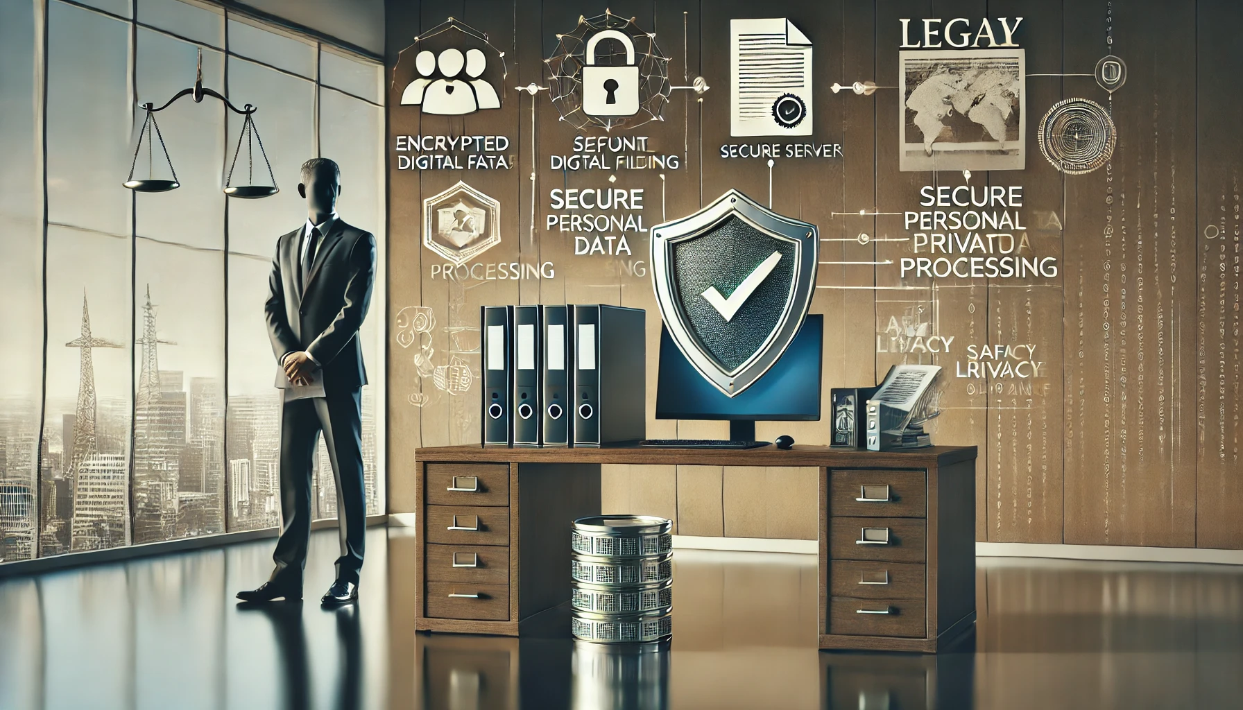 개인정보 처리 관련 이미지