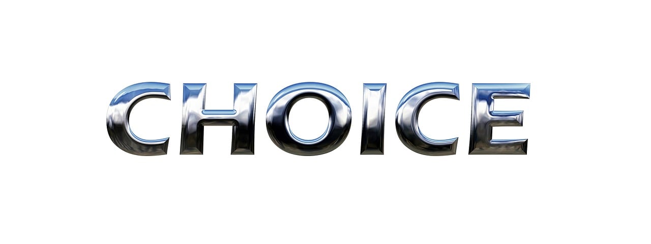 선택의 영문 이미지