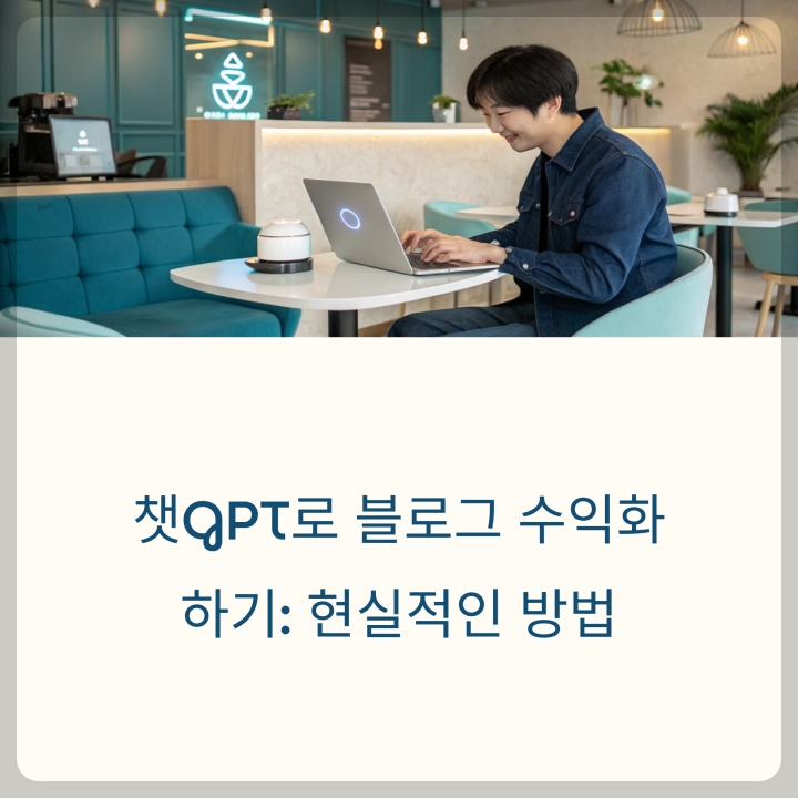 챗GPT로 블로그 수익화