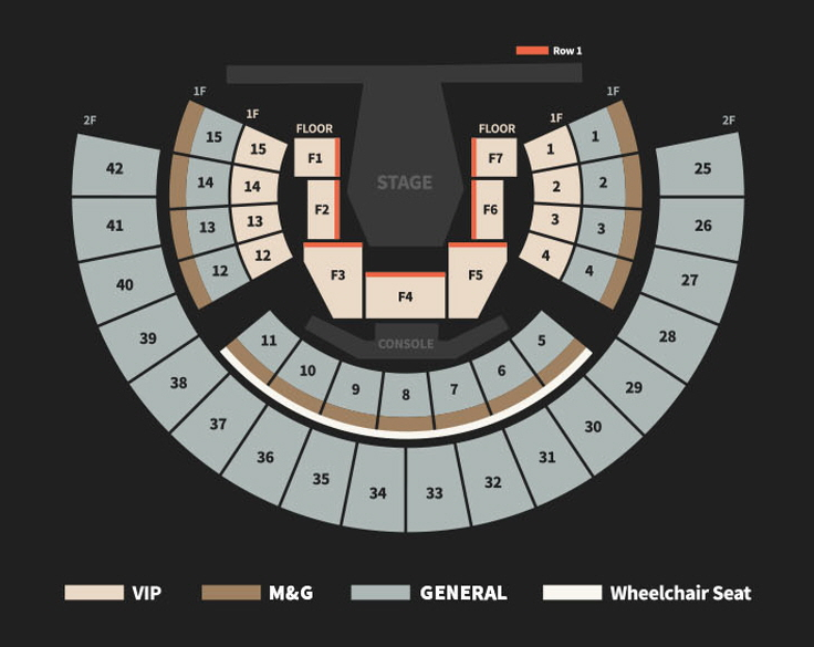 2024 엔하이픈 콘서트 월드투어 FATE PLUS IN SEOUL 좌석배치도