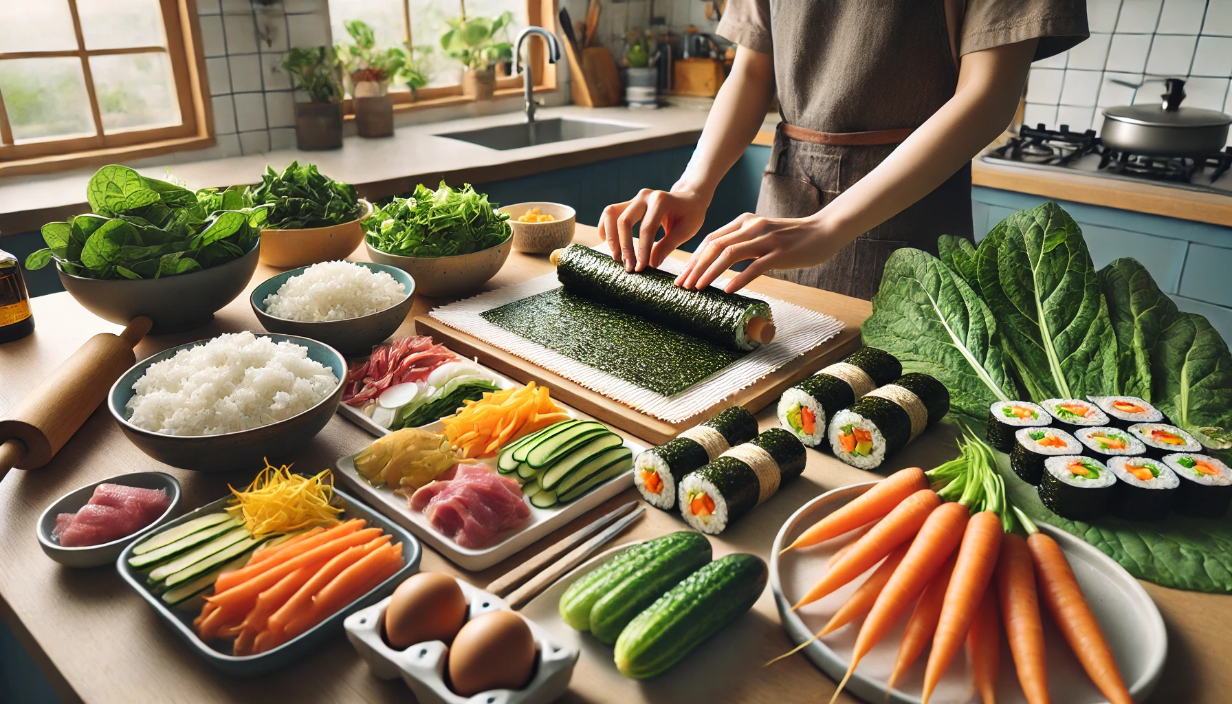 깻잎 김밥: 건강과 맛을 한 번에 즐기기