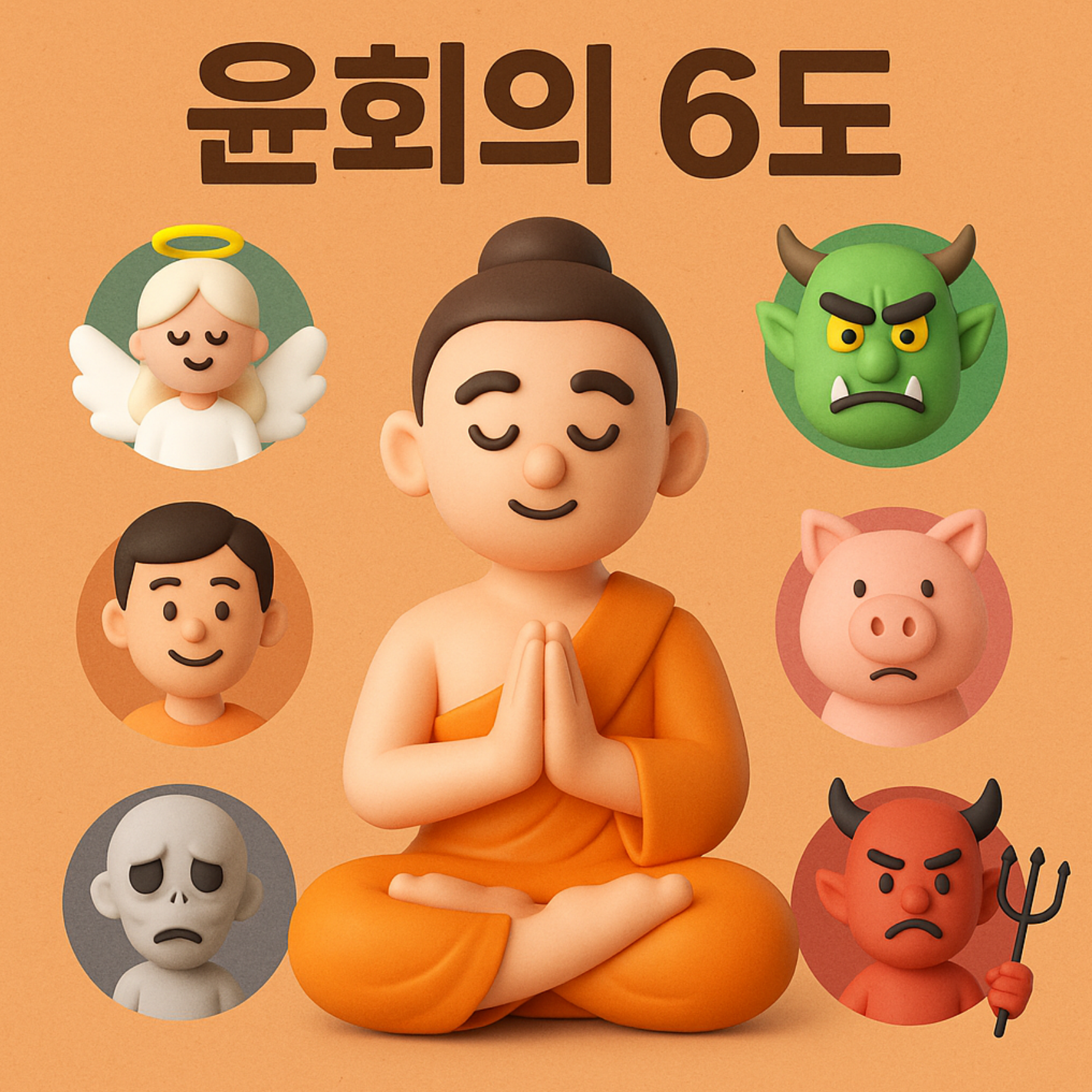 불교에서 말하는 윤회의 6도(육도윤회)