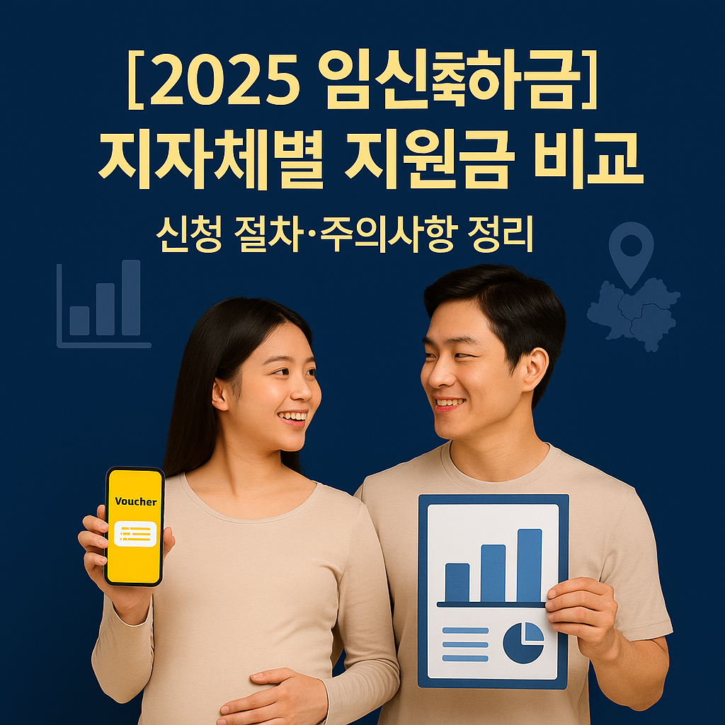 [2025 임신축하금] 지자체별 지원금 비교 ｜ 신청 절차&middot;주의사항 정리