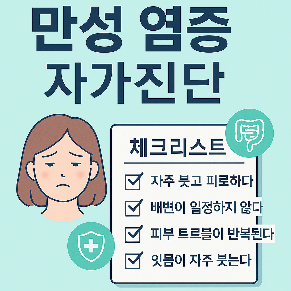 만성 염증 자가진단 체크리스트