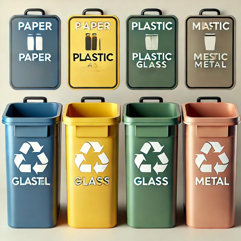 분리수거함 4종세트