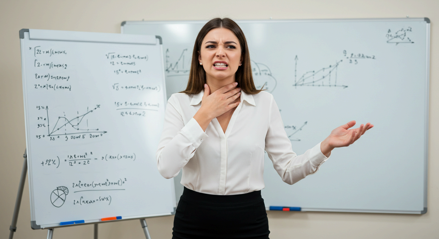 장시간 말하거나 소리 지르면 후두에 무리가 갈 수 있어요.
