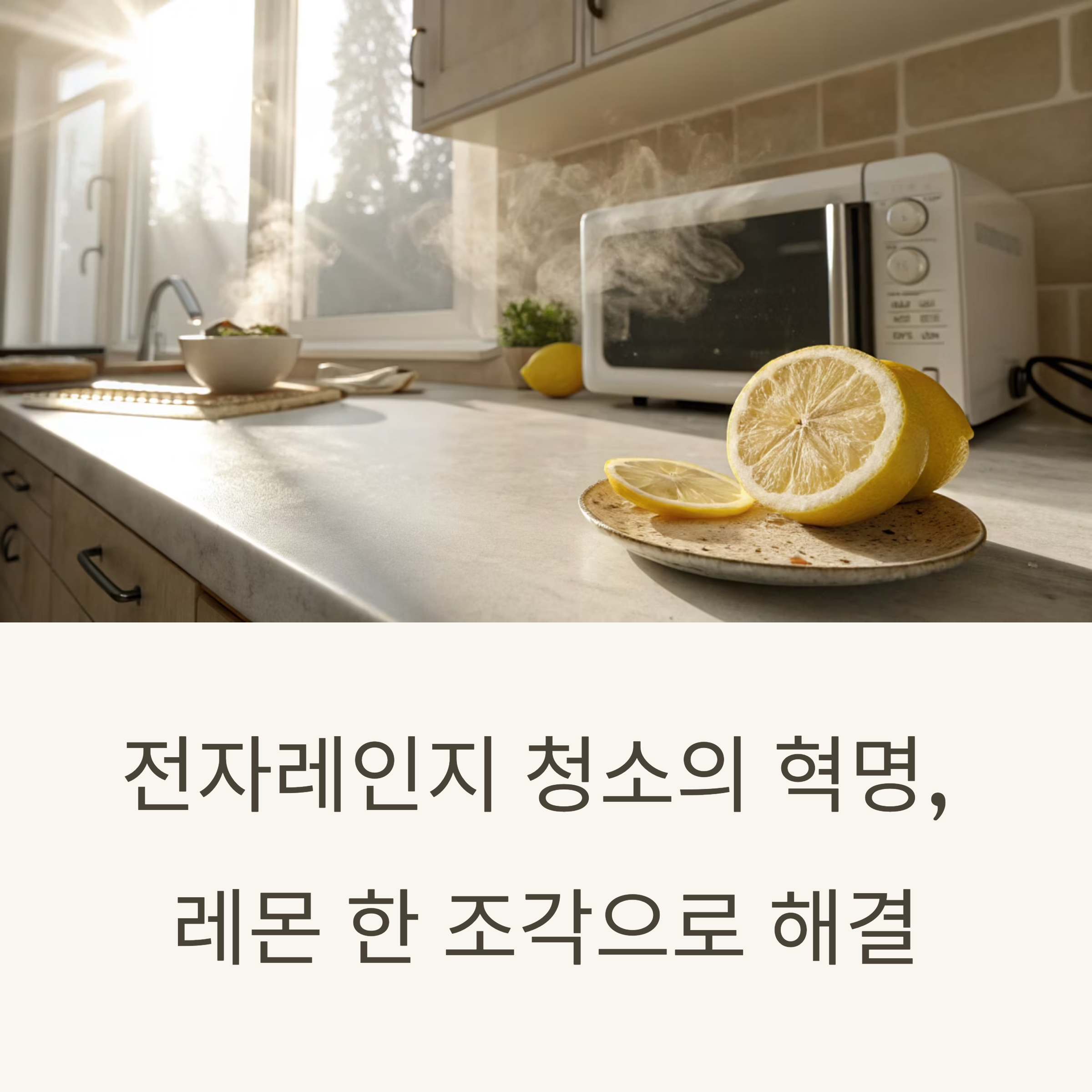 레몬 한 조각이면 충분해요
