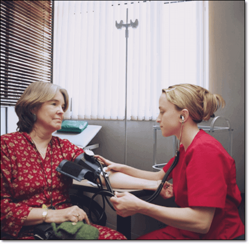 혈압이 높은 노인