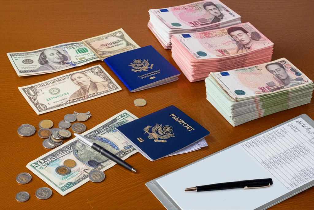 환전소 공략 영어회화: 해외여행 자신..