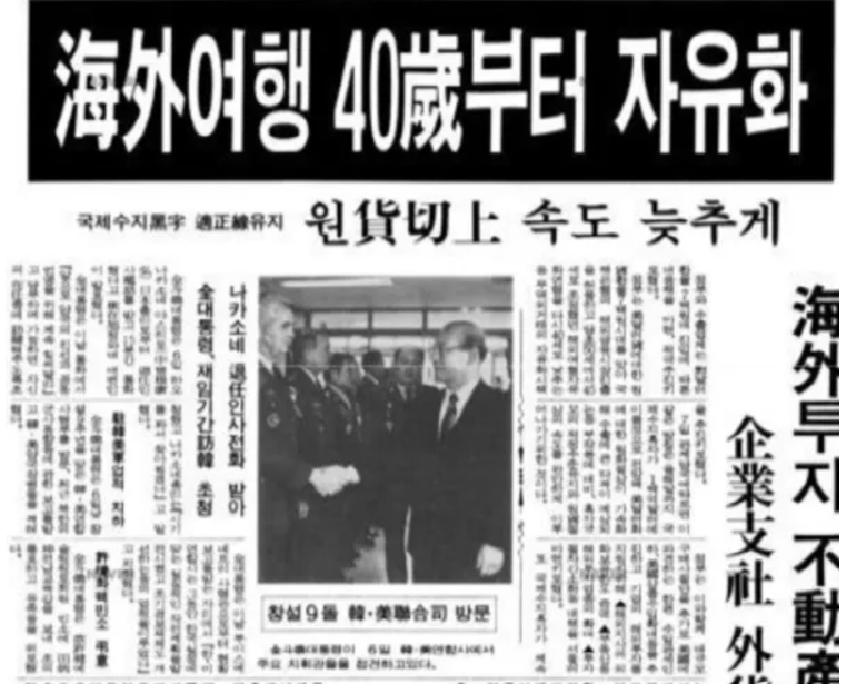 해외여행 자유화