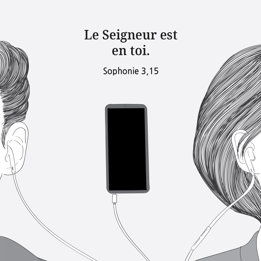 Le Seigneur est en toi. (Sophonie 3,15)