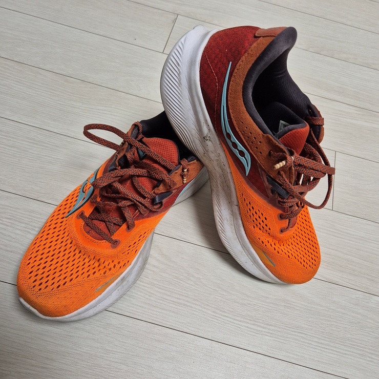 라이드16 1년 실착 후