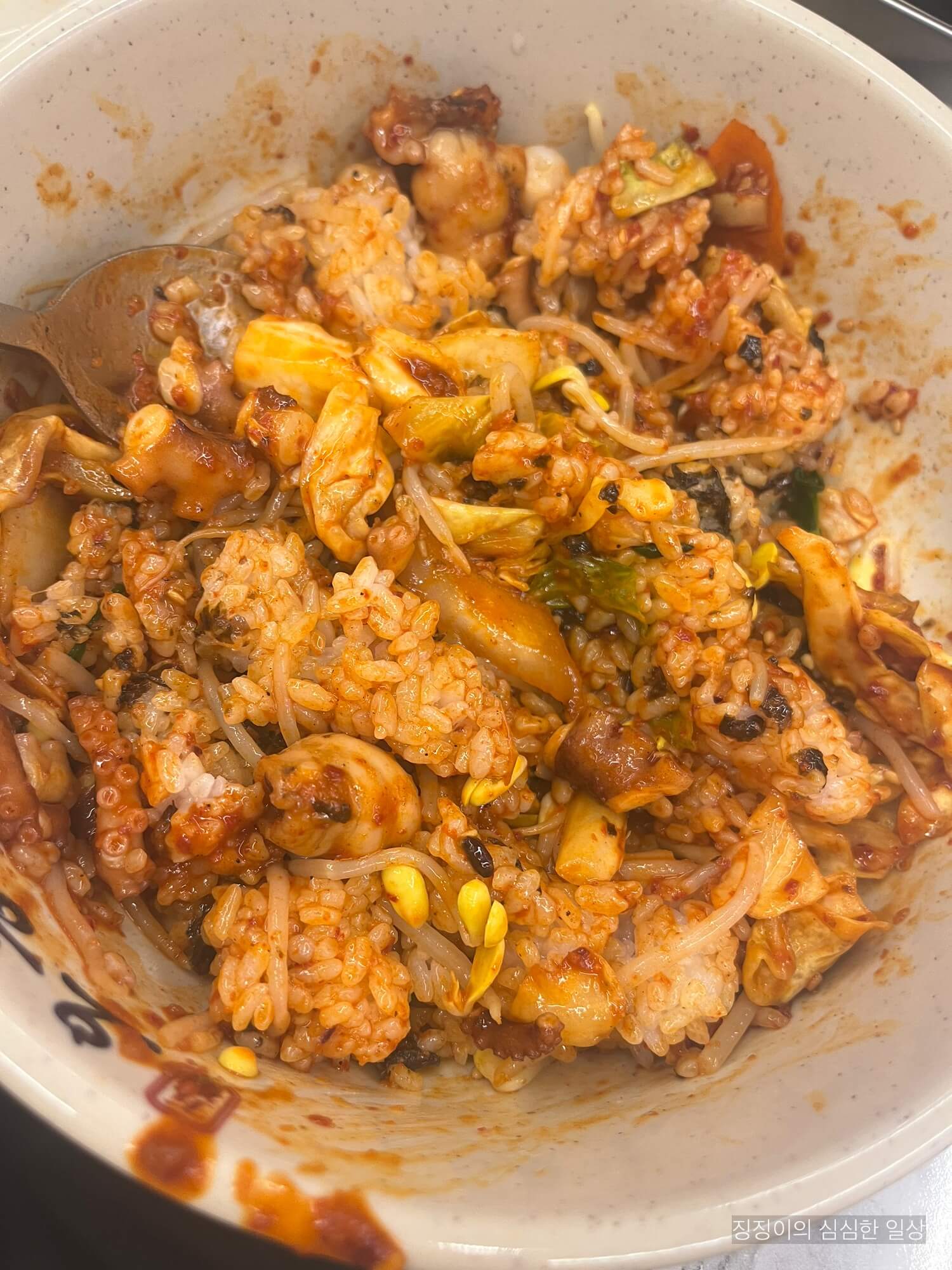 오봉집 낙지비빔밥