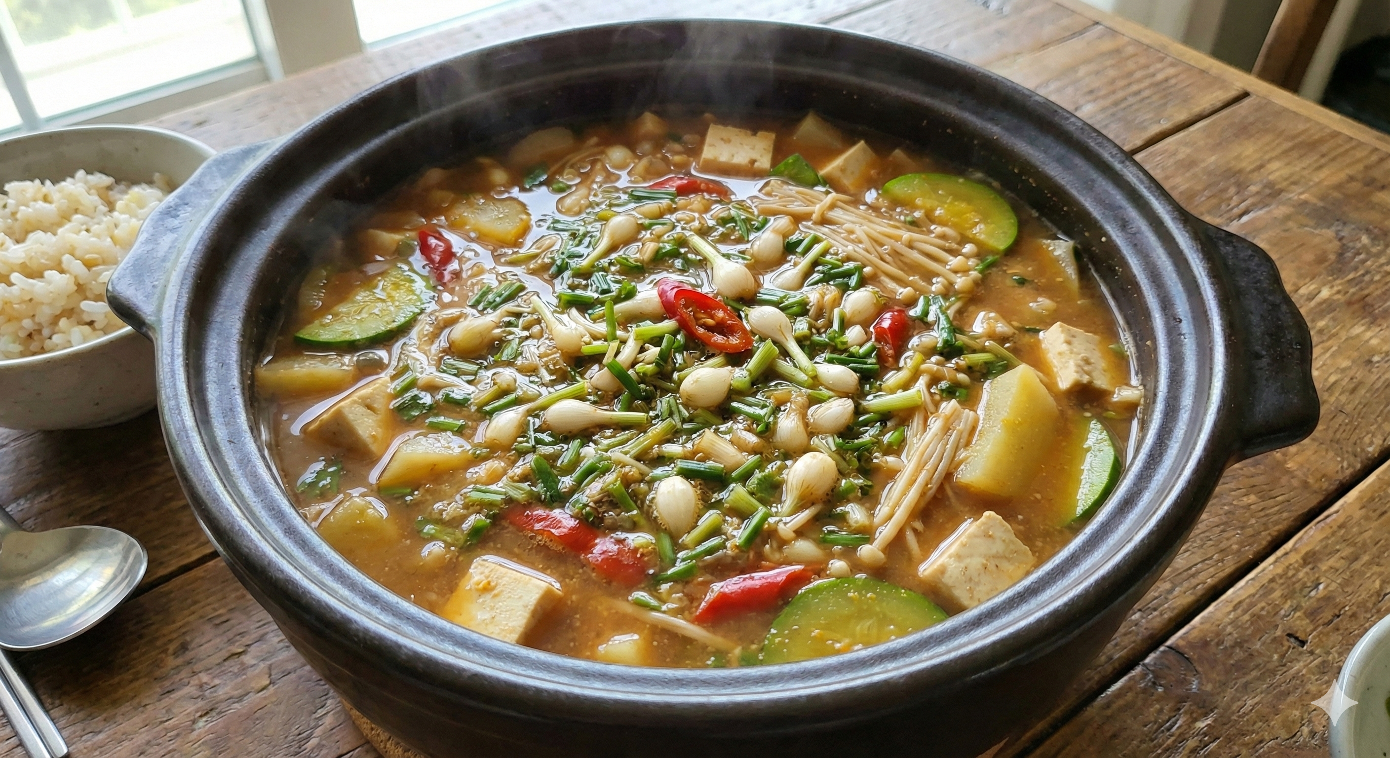 구수한 달래 된장찌개 , 건강한 달래 요리