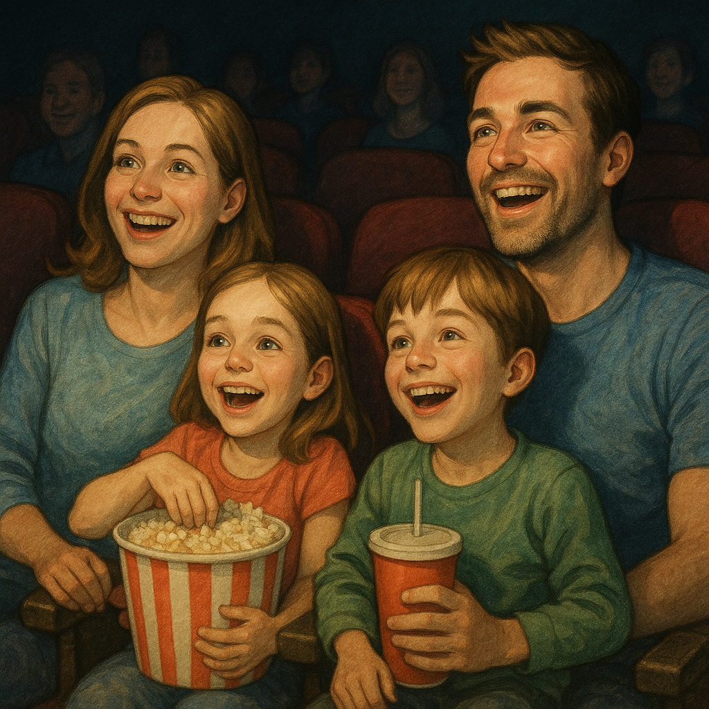 아이들과 영화 관련