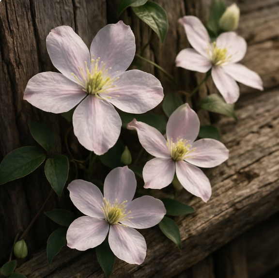 봄의 요정, 작년 가지에서 피는 아이들