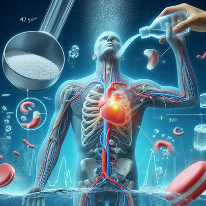 체액 내의 나트륨과 염소의 양이 감소