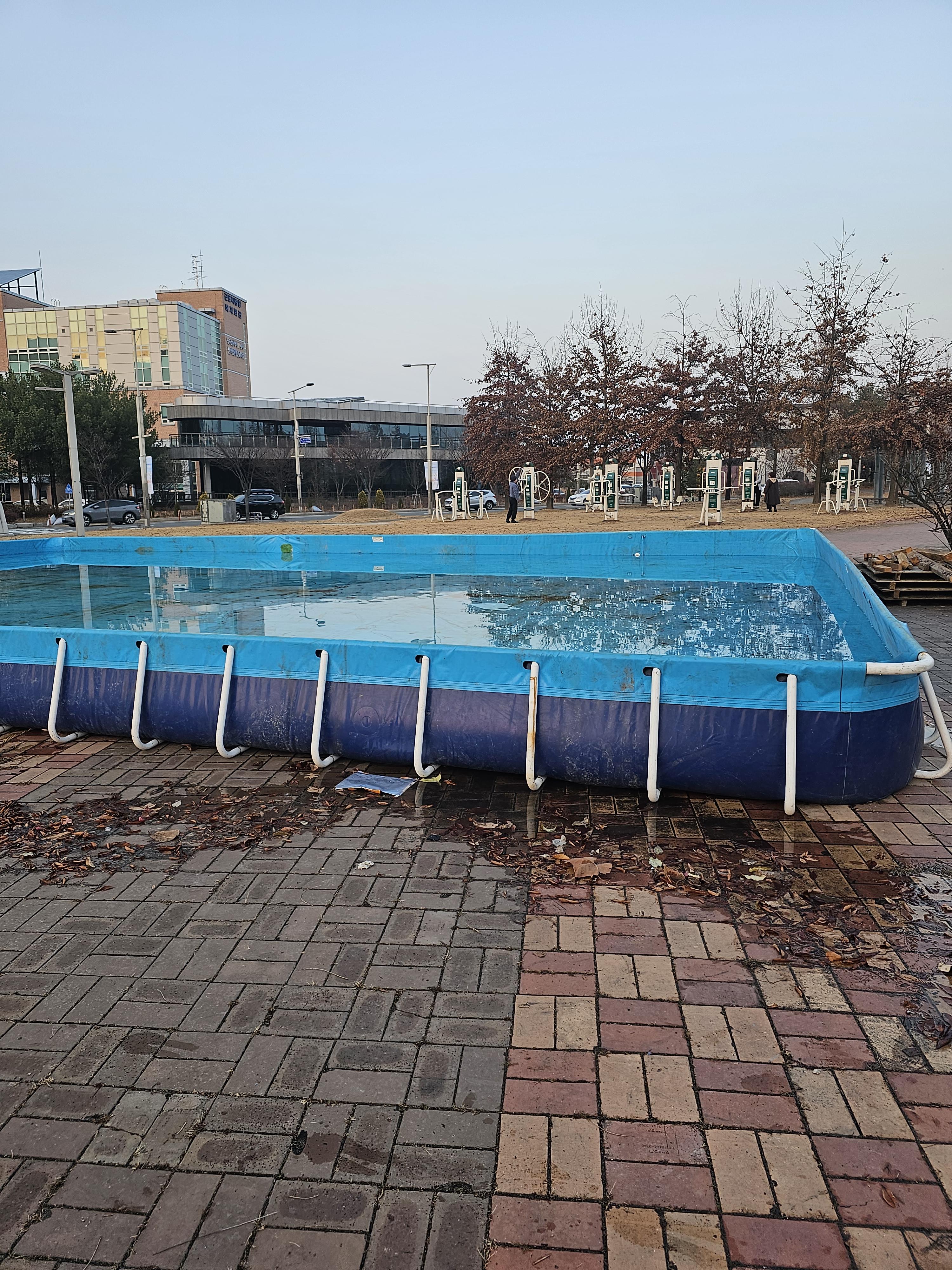 관평동 눈썰매장