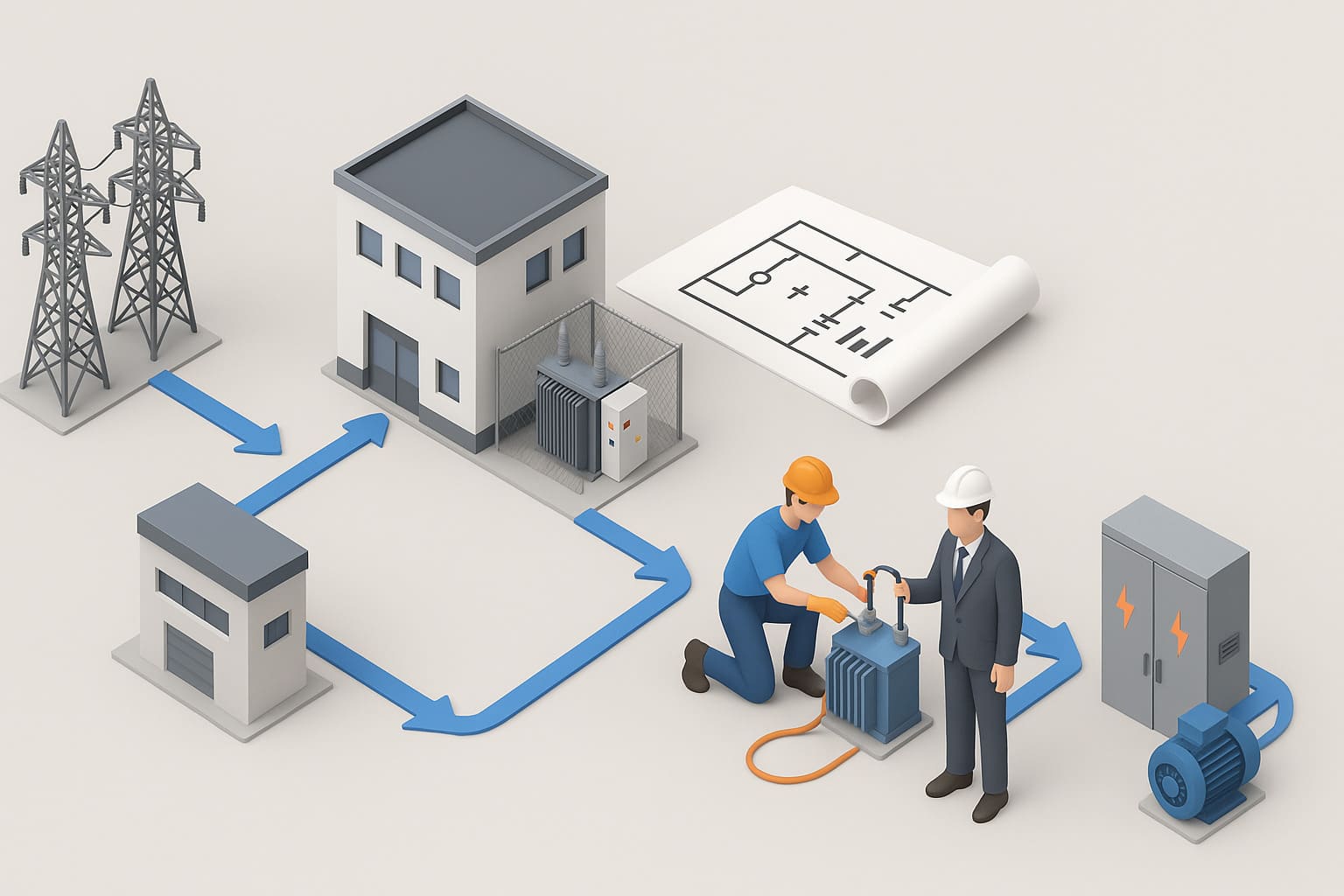 ✍️ 본문: 수전 설비 증설 절차 완벽 가이드― 전기설비 증설 시 꼭 알아야 할 법적 기준과 실무 절차