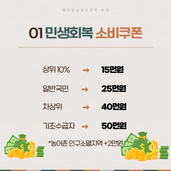 민생회복 소비쿠폰