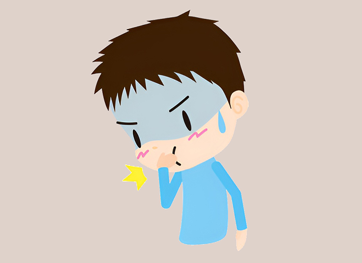 메스꺼움-증상이-있는-남성