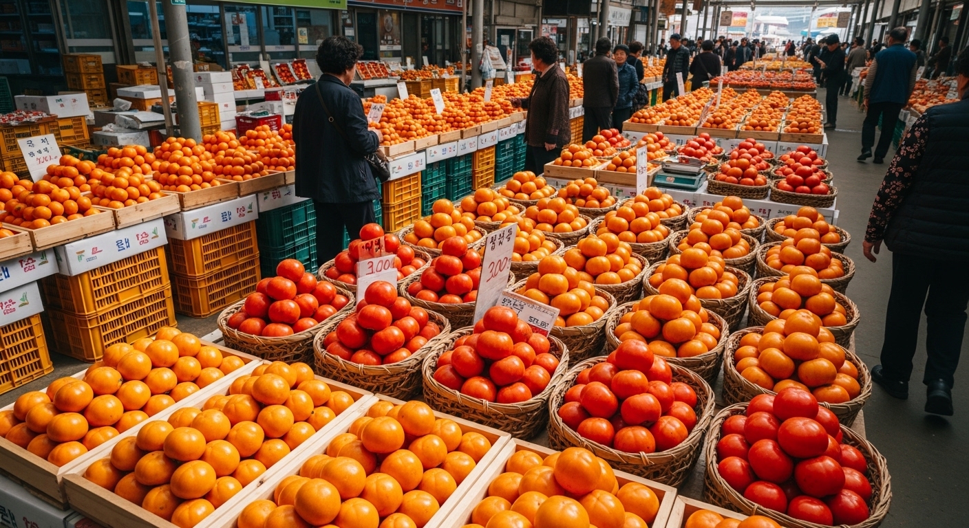 10월 제철음식 단감