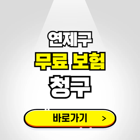 부산 연제구 무료보험 보상금 청구하기 ❘ 보험금 신청하는 곳