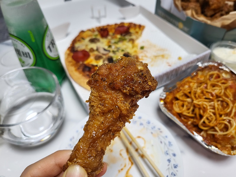 피자나라치킨공주 페퍼간장 치킨 