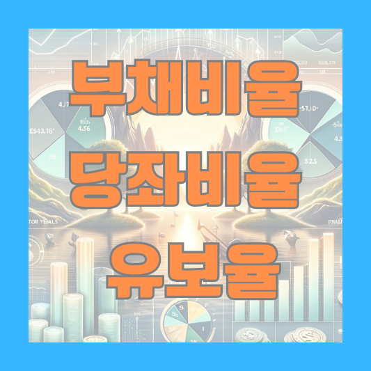 재무비율 부채비율 당좌비율 유보율