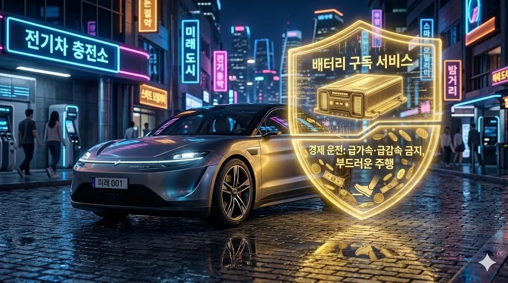 경제 운전 급가속 급감속 금지 부드러운 주행 이미지