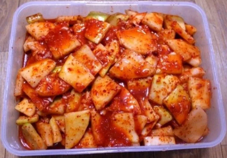 설렁탕 집 깍두기 레시피