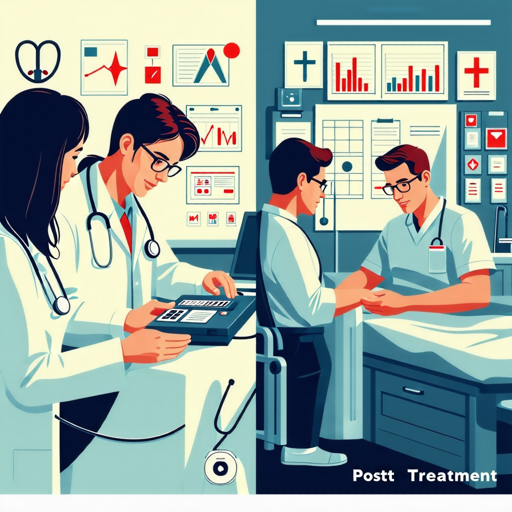 조기 진단, 사후치료에 대한 이미지