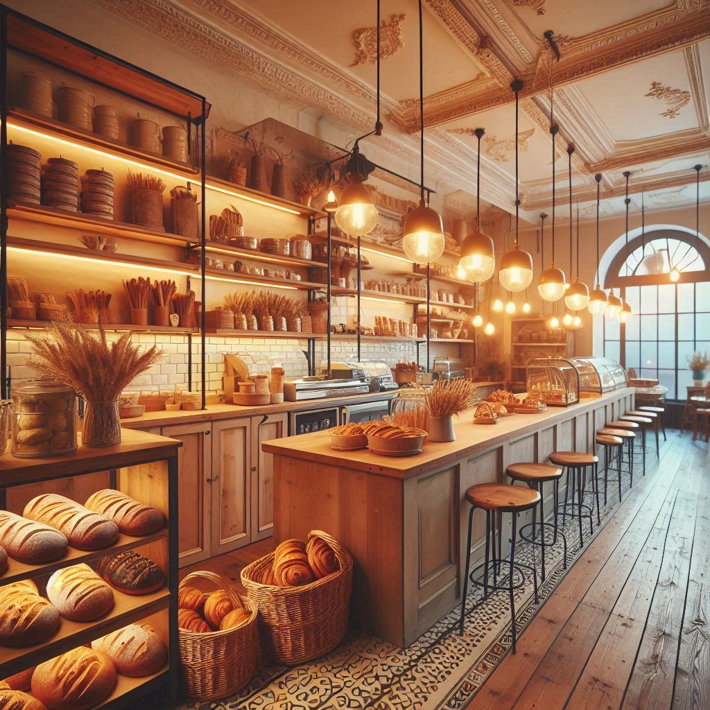 베이커리 배경