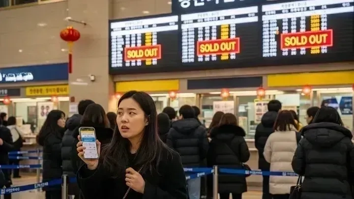 설날 기차표 사기