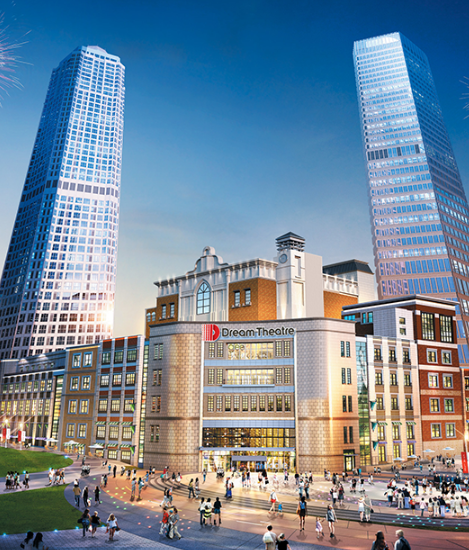 뮤지컬 시카고 부산공연장인 드림씨어터 외부