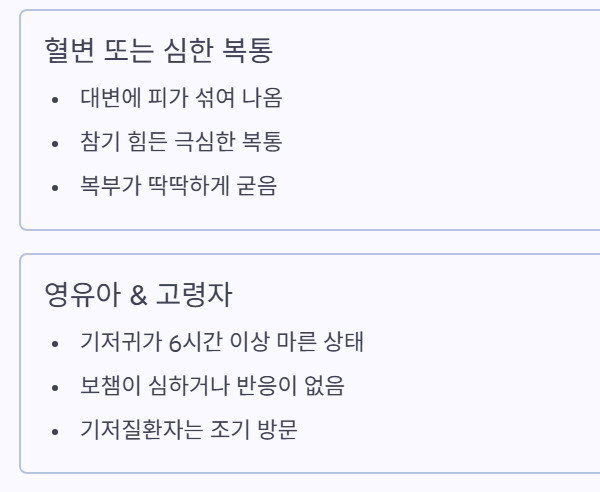 혈변