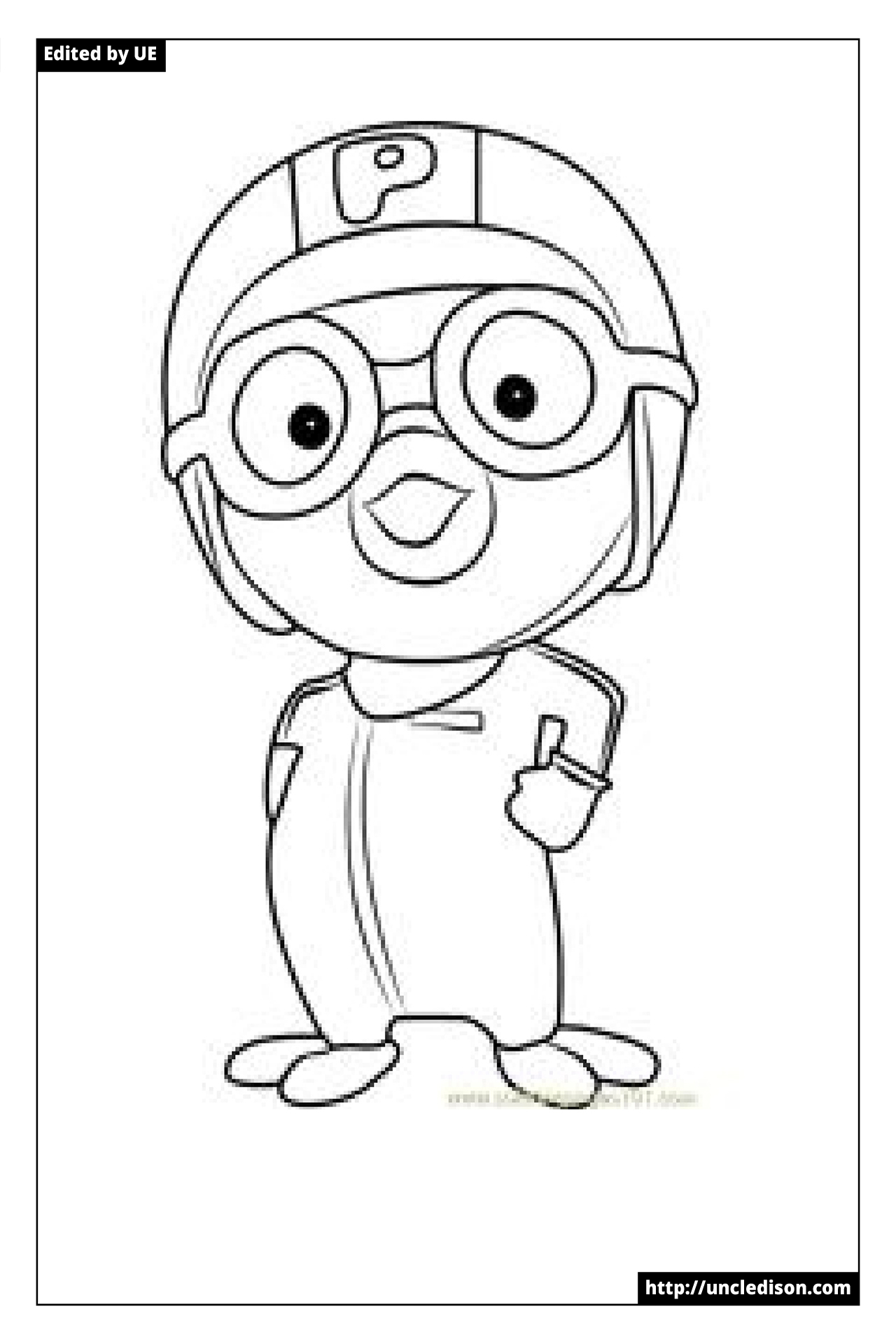 뽀로로 색칠공부 도안